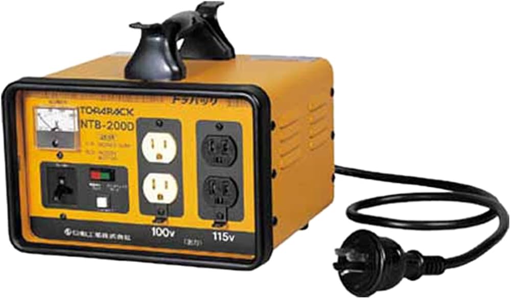 日動TORA PACK 変圧器 M-E20 2kVA 昇圧機